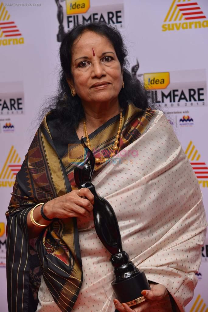 on the Red Carpet of _60the Idea Filmfare Awards 2012(South)