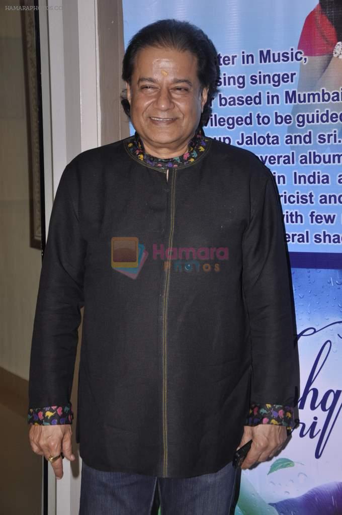 Anup Jalota at Ishq Bawri album launch in Worli, Mumbai on 23rd July 2013