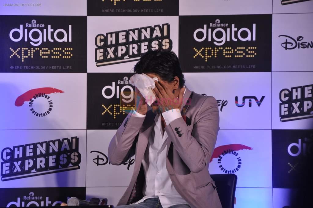 Shahrukh Khan at Chennai Express Disney game launch in Prabhadevi, Mumbai on 24th July 2013