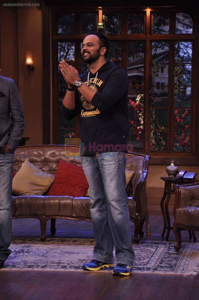 Rohit Shetty on the sets of Kapil's show in Filmcity, Mumbai on 25th July 2013
