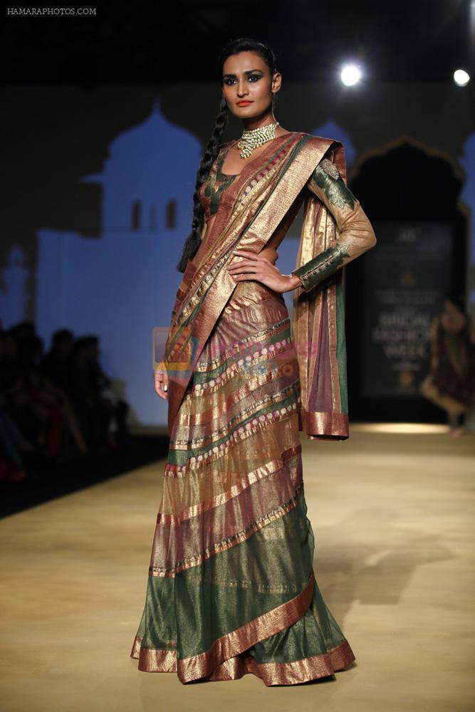 Model walks for designer Ashima Leena in Delhi on 26th July 2013