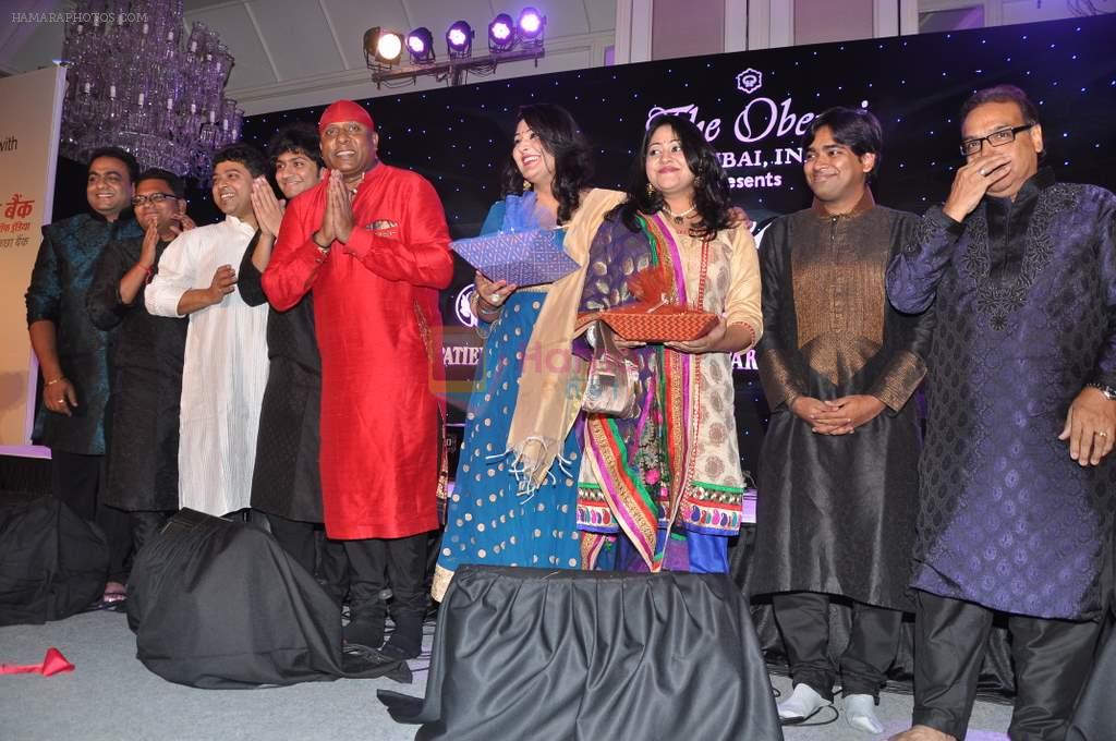 Sivamani at Pankaj Udhas's Khazana concert in Trident, Mumbai on 26th July 2013