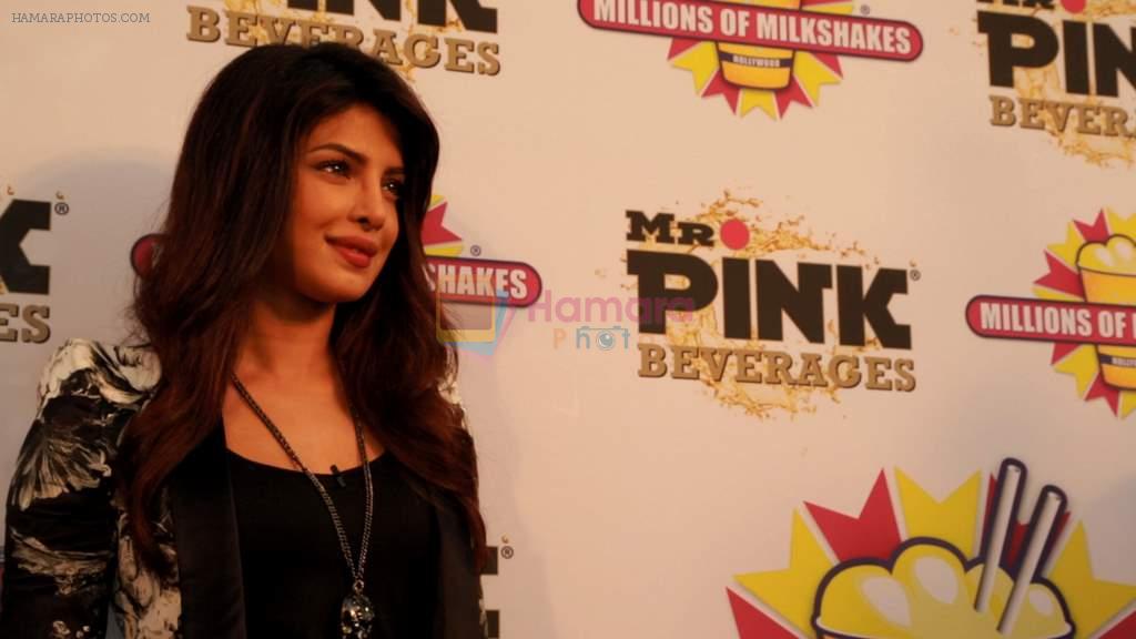 Priyanka Chopra launched her celebrity milkshake The Exotic at world famous Millions of Milkshakes in California on 25th July 2013