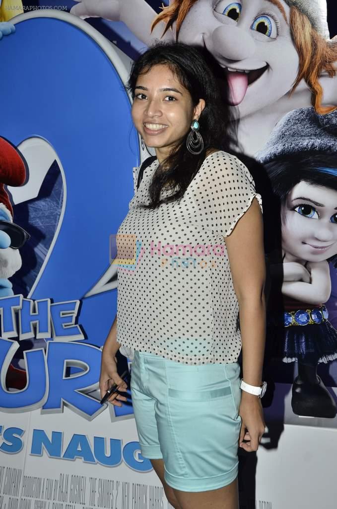 at The Smurfs 2 premiere in Mumbai on 28th July 2013