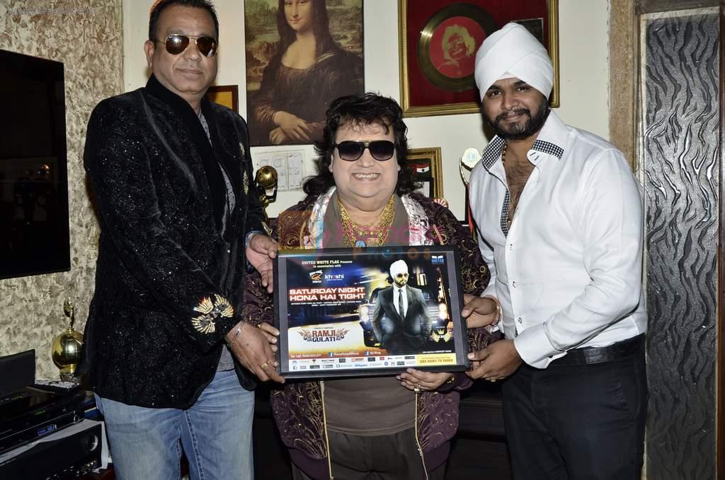 Bappi Lahiri launches Ramji Saturday Night album in Juhu, Mumbai on 28th July 2013