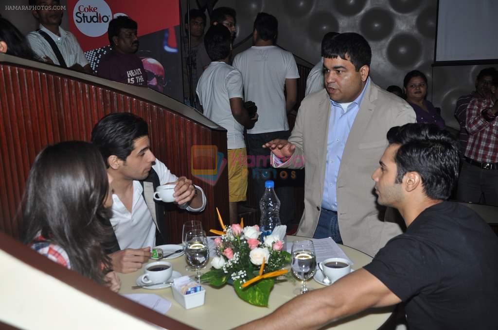 Siddharth Malhotra at MTV Season 3 in Blue Frog, Mumbai on 1st Aug 2013