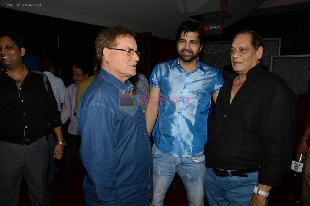 Salim Khan at the Premiere of the film Love In Bombay in Cinemax, Mumbai on 1st Aug 2013