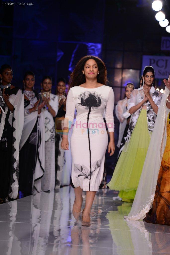 Masaba walk for Masaba-Satya Paul for PCJ Delhi Couture Week on 2nd Aug 2013