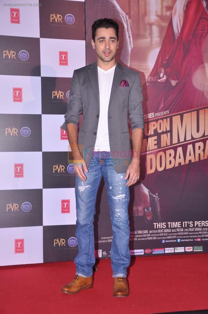 Imran Khan at 3rd Promo Launch of Once Upon A Time in Mumbai Dobbara in PVR, Mumbai on 3rd Aug 2013