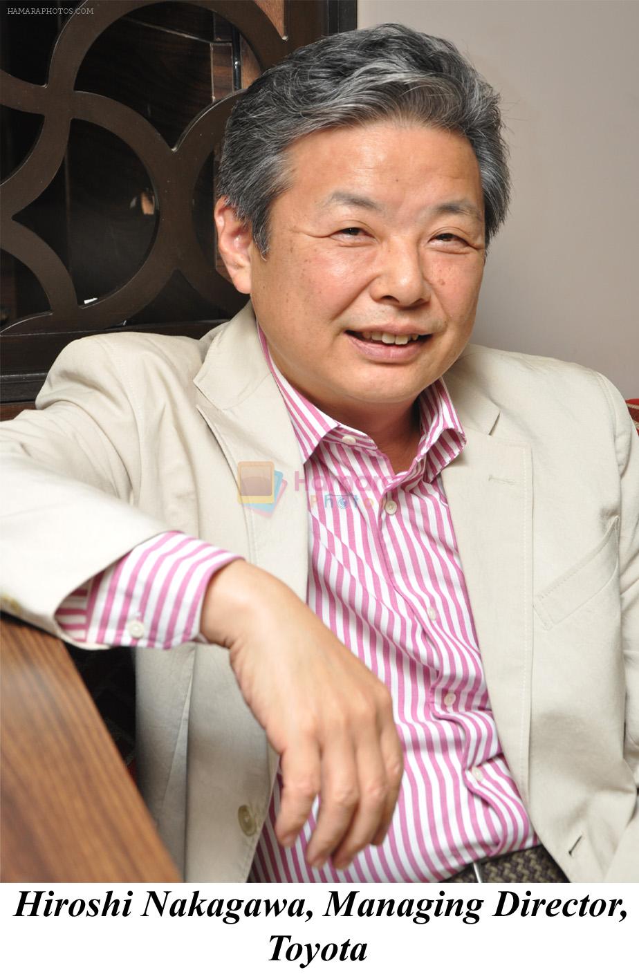 Hiroshi Nakagawa, Managing Director, Toyota at Steam Seafood Festival at Mahesh Lunch Home, Bengaluru on 3rd August 2013