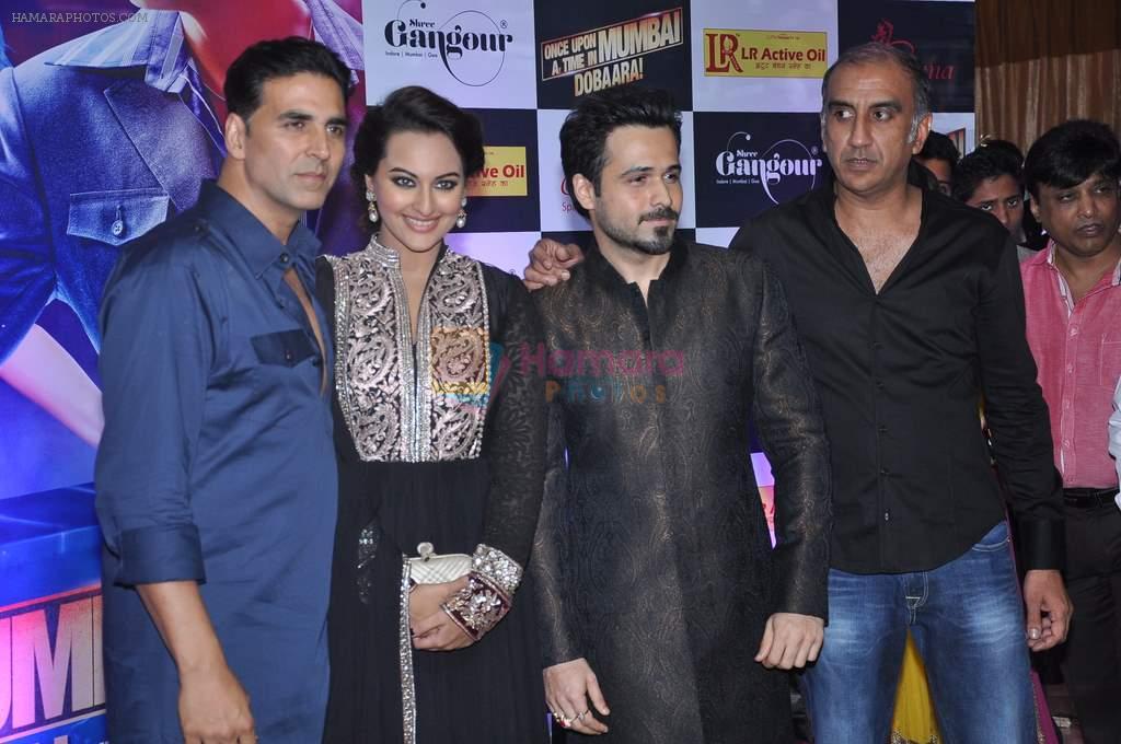 Akshay Kumar, Sonakshi Sinha, Emraan Hashmi, Milan Luthria at Ekta Kapoor's Iftaar party for Once Upon Ay Time In Mumbai Dobaara in Mumbai on 6th Aug 2013