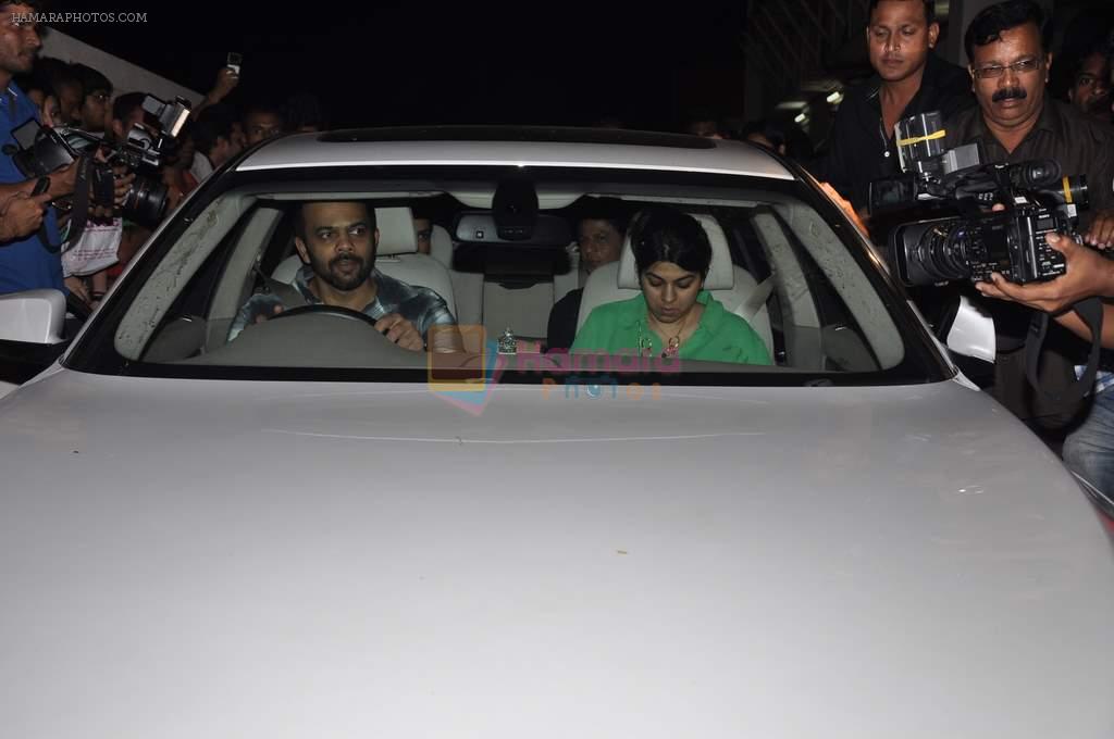 Rohit Shetty at the special screening of Chennai Express in PVR, Mumbai on 8th Aug 2013