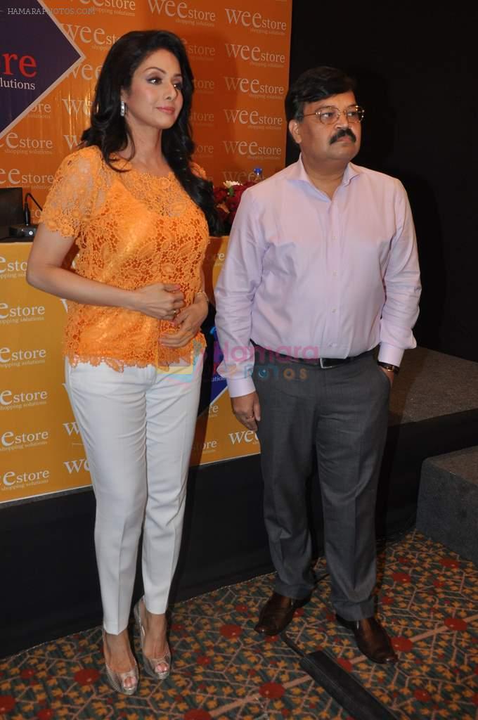 Sridevi at WEE Stores launch in Mumbai on 9th Aug 2013