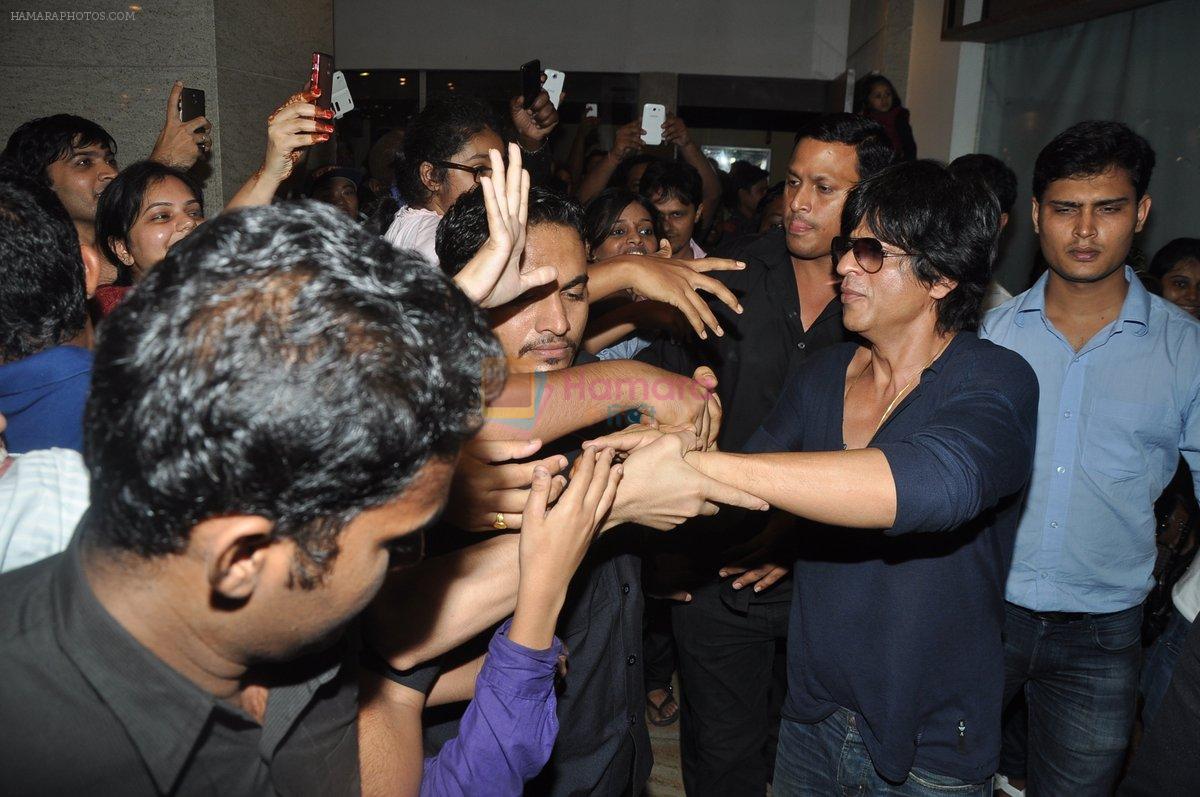 Shahrukh Khan promote Chennai Express at Cinemax, Mumbai on 11th Aug 2013