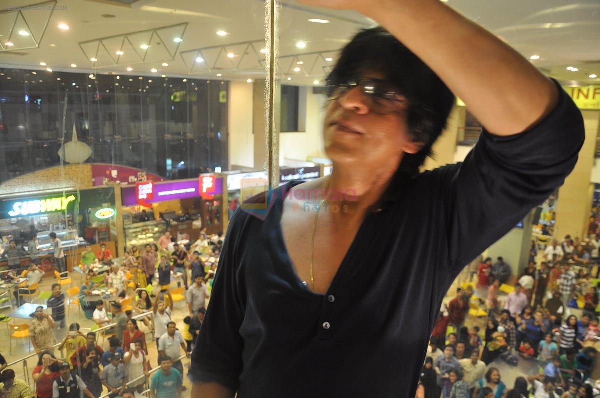 Shahrukh Khan promote Chennai Express at Cinemax, Mumbai on 11th Aug 2013