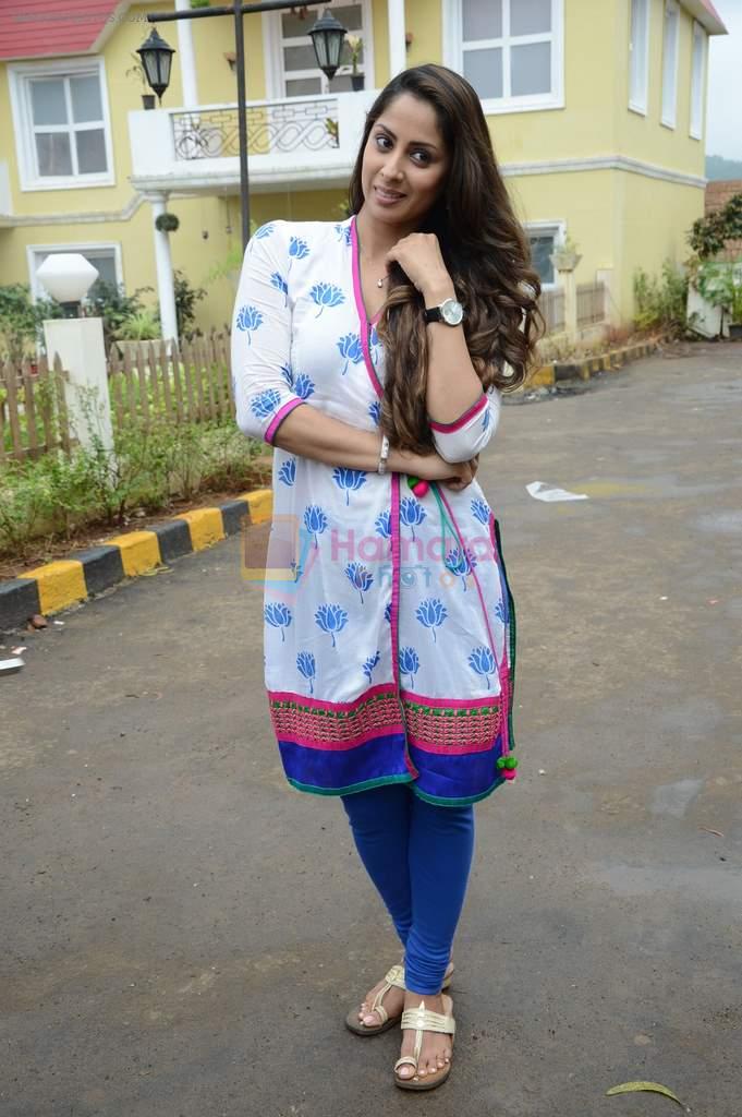 Sangeeta Ghosh at Kehta Hai Dil Jee Le Zara on location in Filmcity, Mumbai on 13th Aug 2013