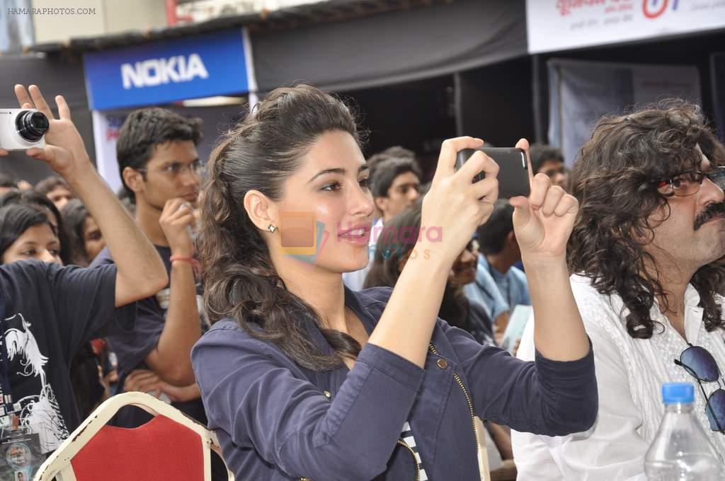 Nargis Fakhri at NM College's Umang Fest in Vile Parle, Mumbai on 16th Aug 2013