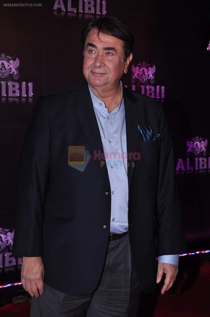 Randhir Kapoor at Sridevi's 50th birthday party in Mumbai on 17th Aug 2013
