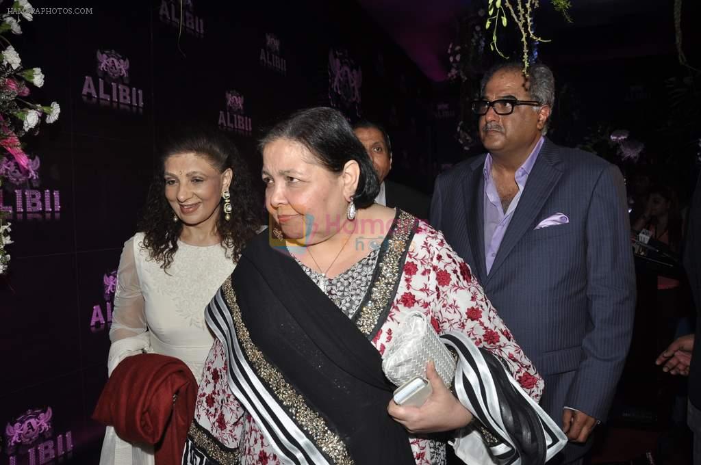 at Sridevi's 50th birthday party in Mumbai on 17th Aug 2013