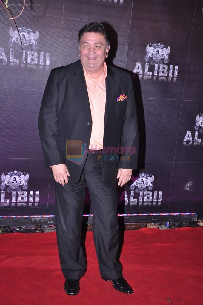 Rishi Kapoor at Sridevi's 50th birthday party in Mumbai on 17th Aug 2013
