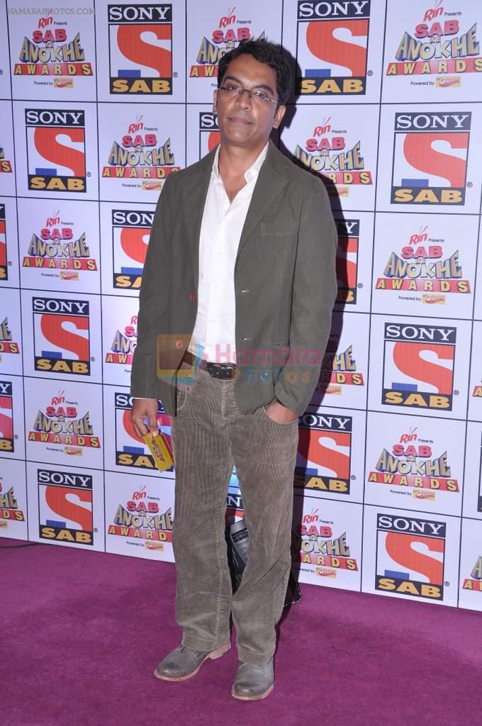 Vrajesh Hirjee at Sab Ke Anokhe Awards red carpet in NCPA, Mumbai on 19th Aug 2013