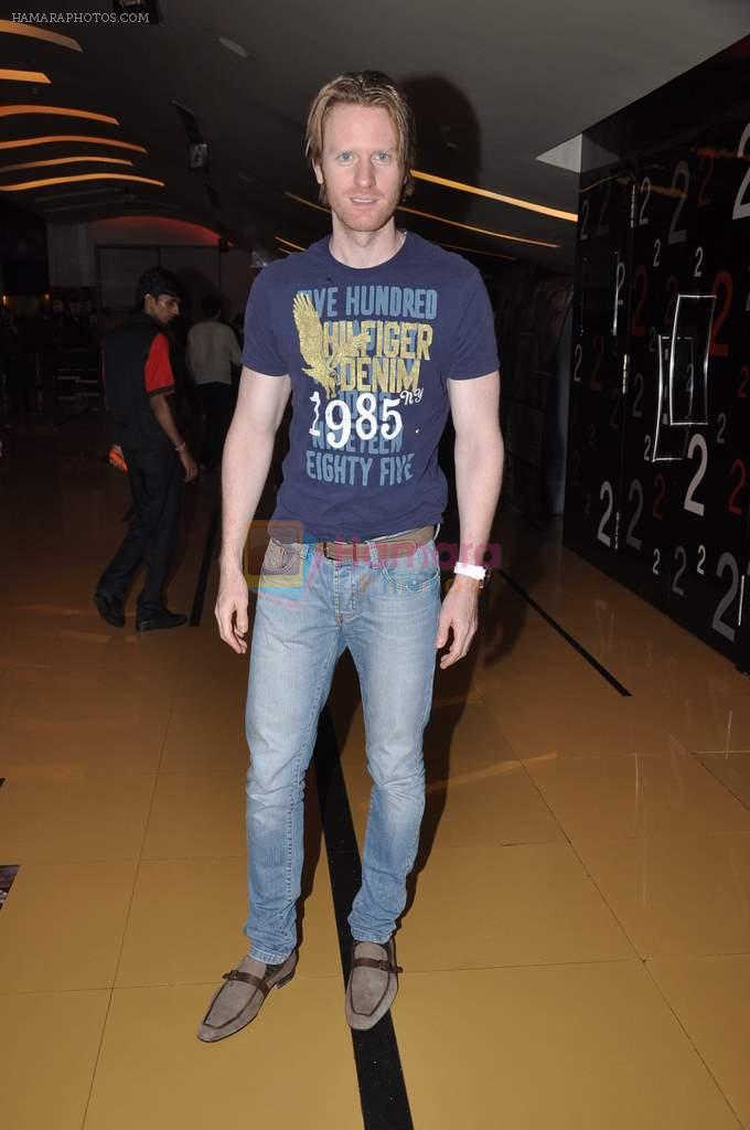 Alexx O Neil at Jobs premiere in Cinemax, Mumbai on 21st Aug 2013