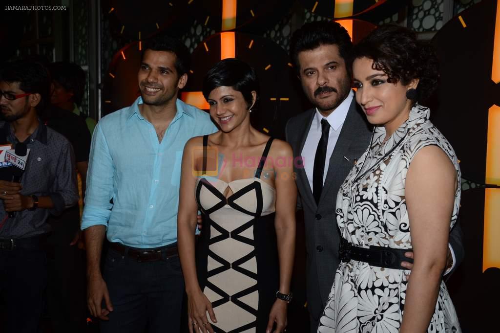 Anil Kapoor, Mandira Bedi, Tisca Chopra  at 24 Series Launch in Cinemax, Mumbai on 22nd Aug 2013