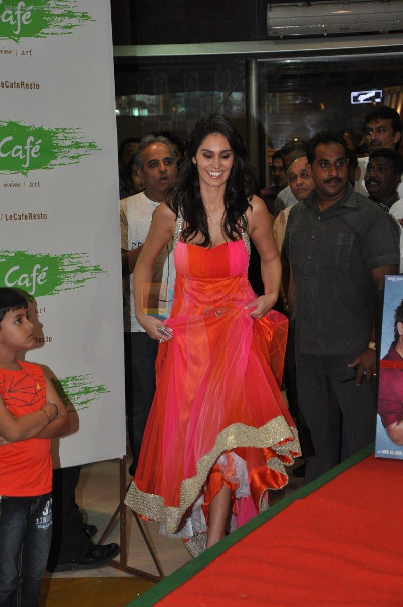 Bruna Abdulla at the Music launch of Grand Masti at R-City Mall in Mumbai on 23rd Aug 2013