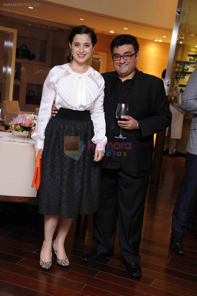 Simone Singh and Farhad Samar at RRO Gucci event in Trident Hotel, Mumbai on 23rd Aug 2013