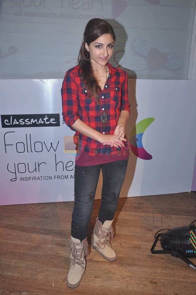 Soha Ali Khan at Classmates event in IES, Mumbai on 23rd Aug 2013