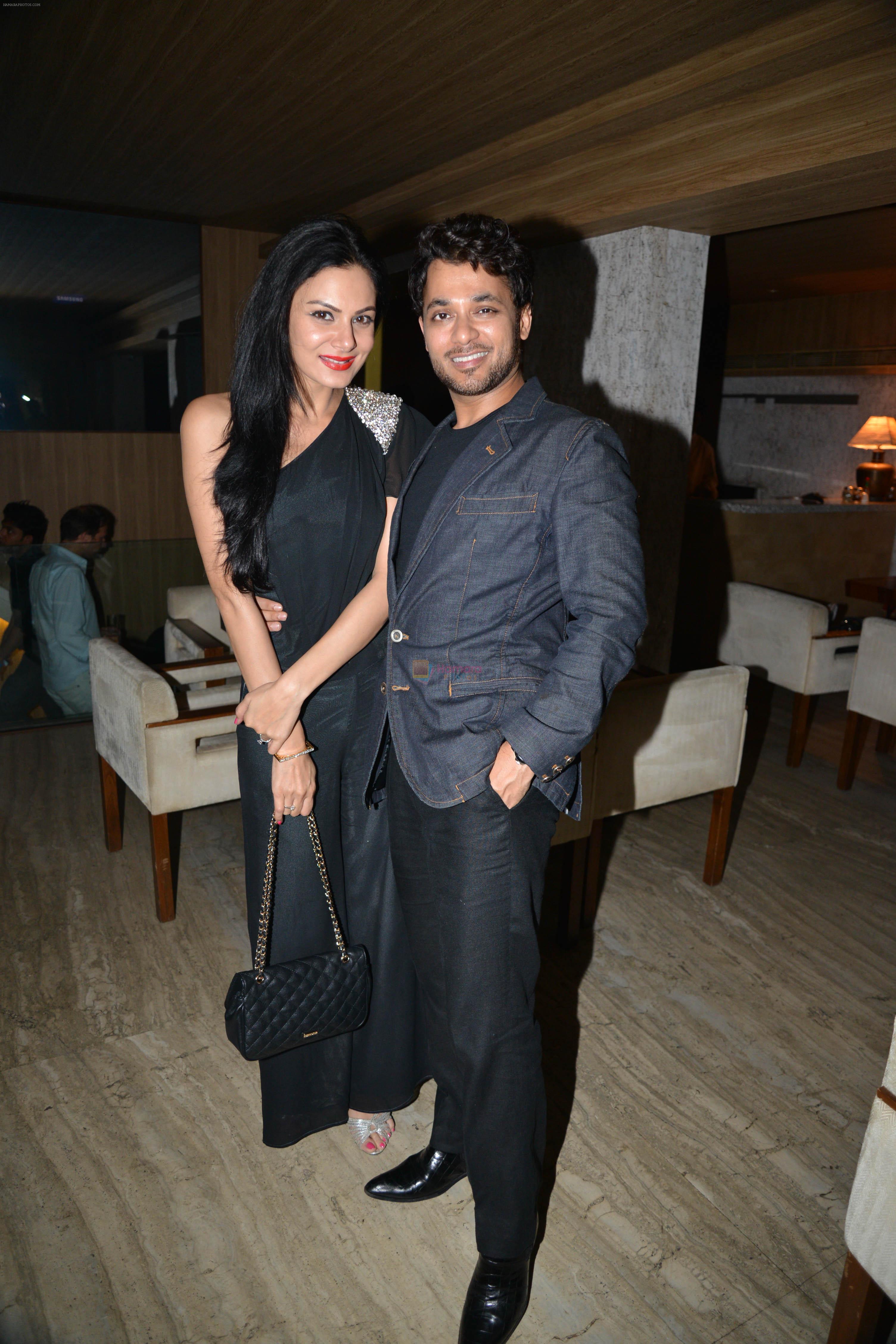 Aanchal Kumar and Anupam Mittal at Little Shilpa Belvedere bash in Mumbai on 25th Aug 2013