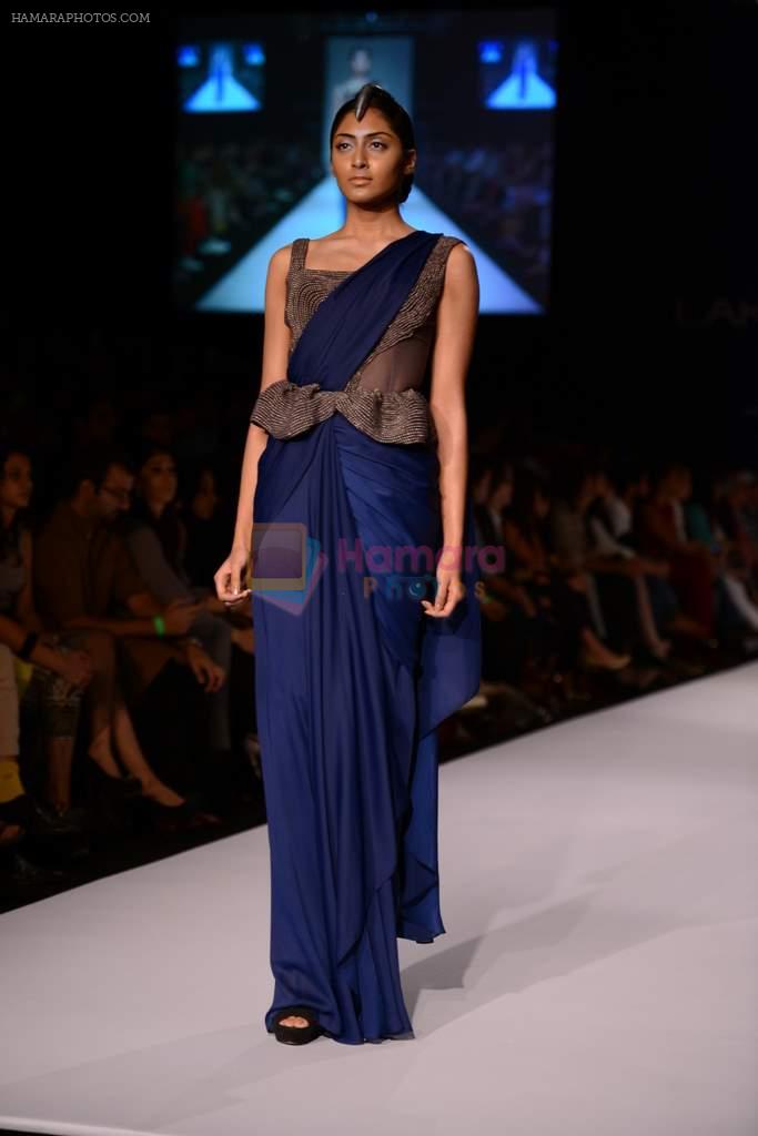 Model walk the ramp for Amit Aggarwal show at LFW 2013 Day 3 in Grand Haytt, Mumbai on 25th Aug 2013
