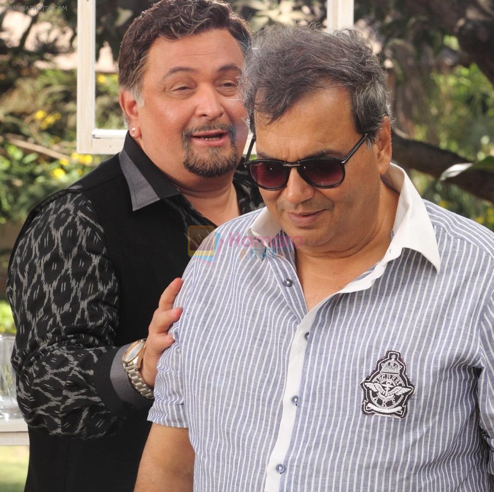 Rishi Kapoor shoots dance number for Subhash Ghai's film Kaanchi