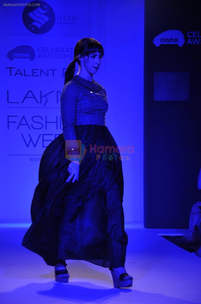 Model walk the ramp for Talent Box Jayaswal show at LFW 2013 Day 4 in Grand Haytt, Mumbai on 26th Aug 2013