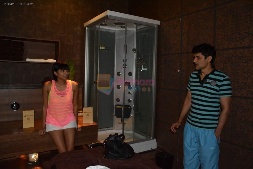 Diandra Soares at Dela Adventure launch in Mumbai on 29th Aug 2013