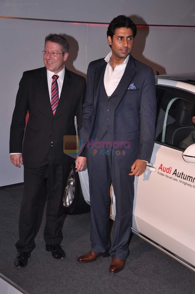 Abhishek Bachchan at FDCI Audi Autumn Collection 2014 on 30th Aug 2013