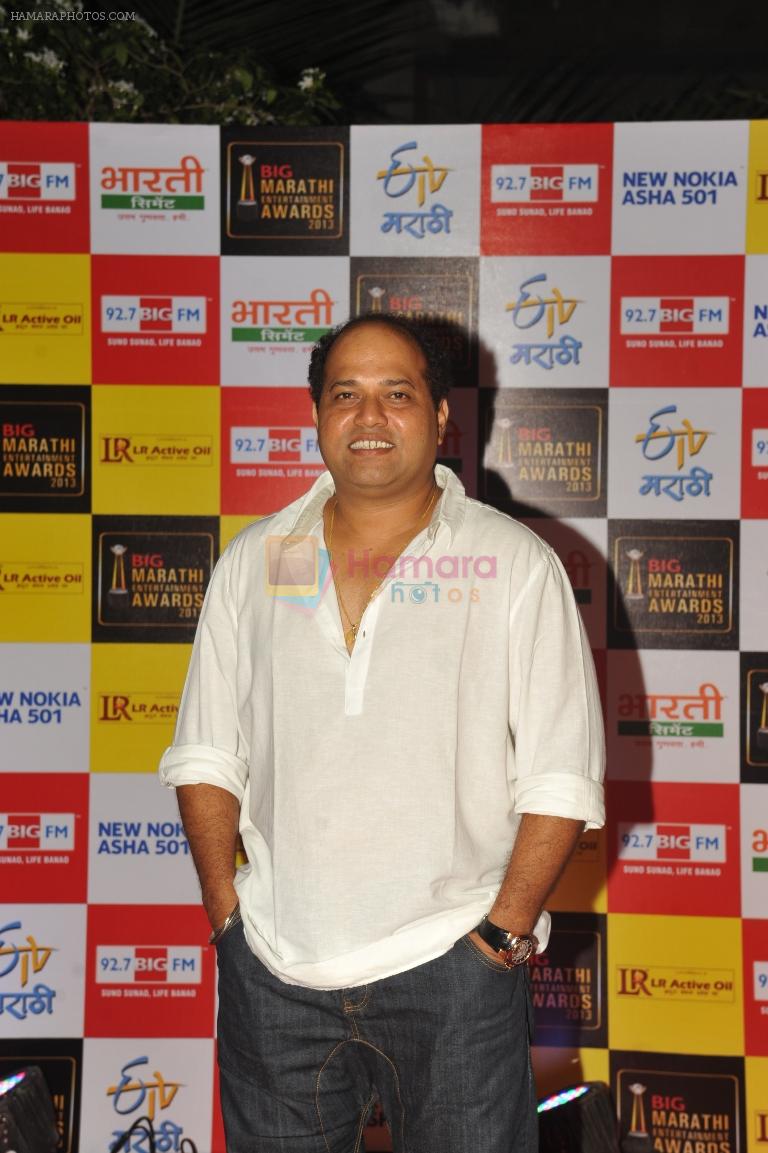 Sunil Jadhav at BIG Marathi Entertainment Awards on 30th Aug 2013