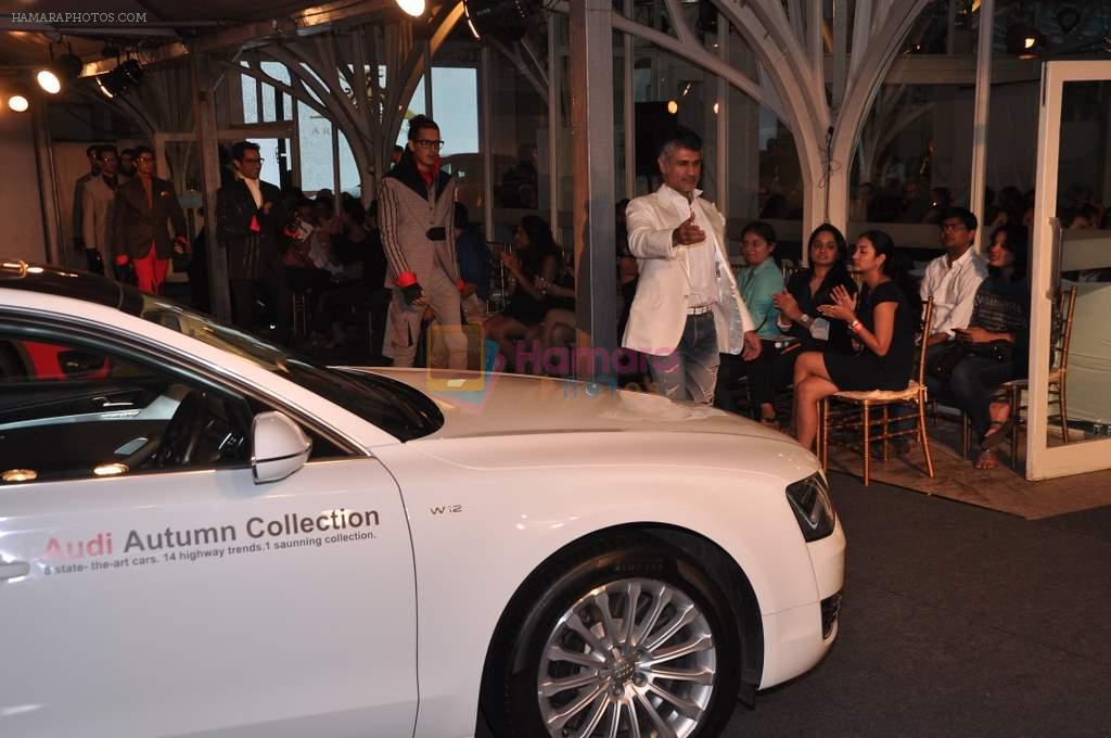 Arjun Khanna at FDCI Audi Autumn Collection 2014 on 30th Aug 2013