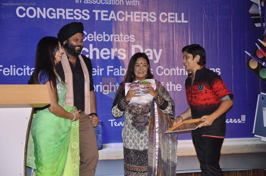 Jaspinder Narula at Teachers day celebrations in Andheri Sports Complex, Mumbai on 4th Sept 2013