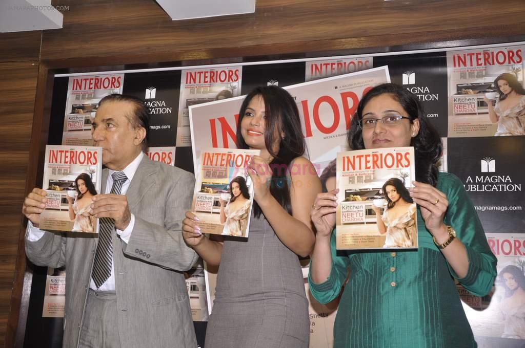Neetu Chandra promotes Society Interiors issue in Prabhadevi, mumbai on 3rd Sept 2013