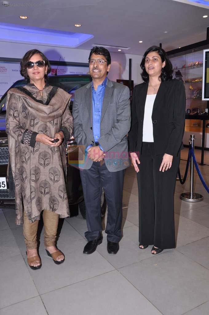 Shabana Azmi at Mijwan press meet with Tata in Prabhadevi, Mumbai on 3rd Sept 2013