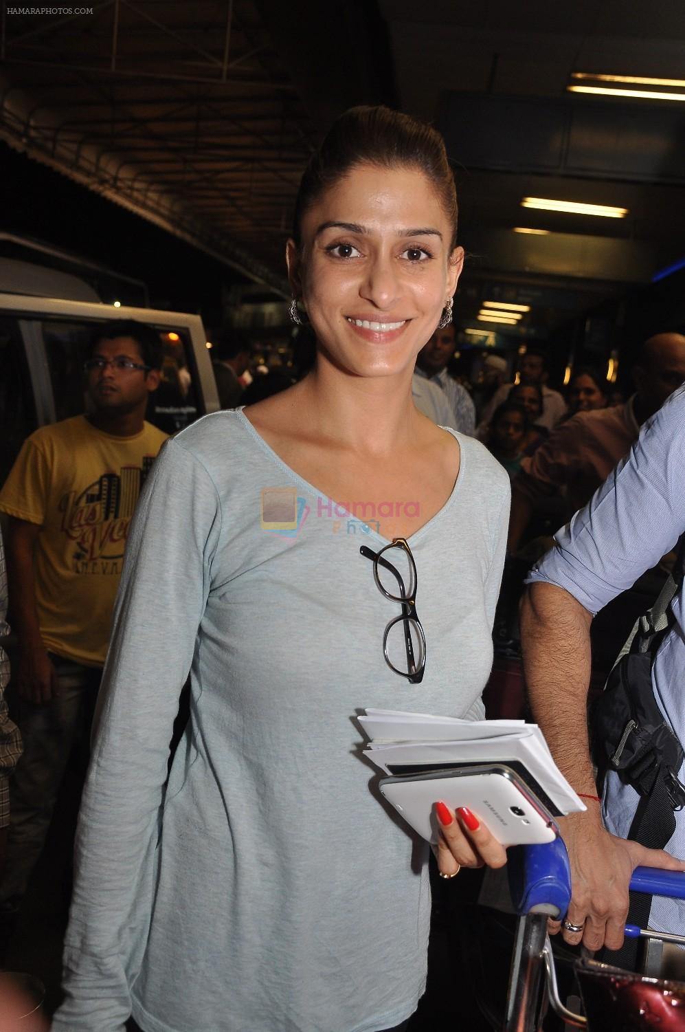 Shilpa Agnihotri at Mumbai International Airport for SAIFTA