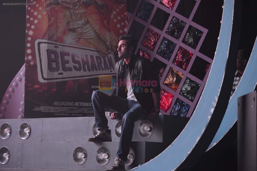 Ranbir Kapoor at Besharam song look in Filmcity, Mumbai on 5th Sept 2013