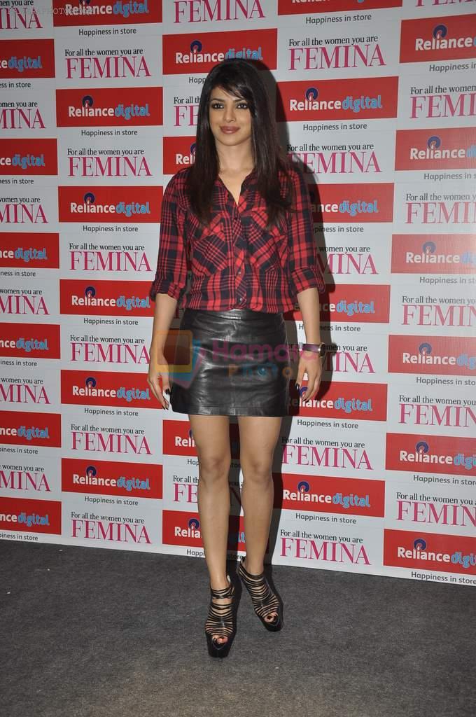 Priyanka Chopra at Femina cover launch in Saki Naka, Mumbai on 5th Sept 2013