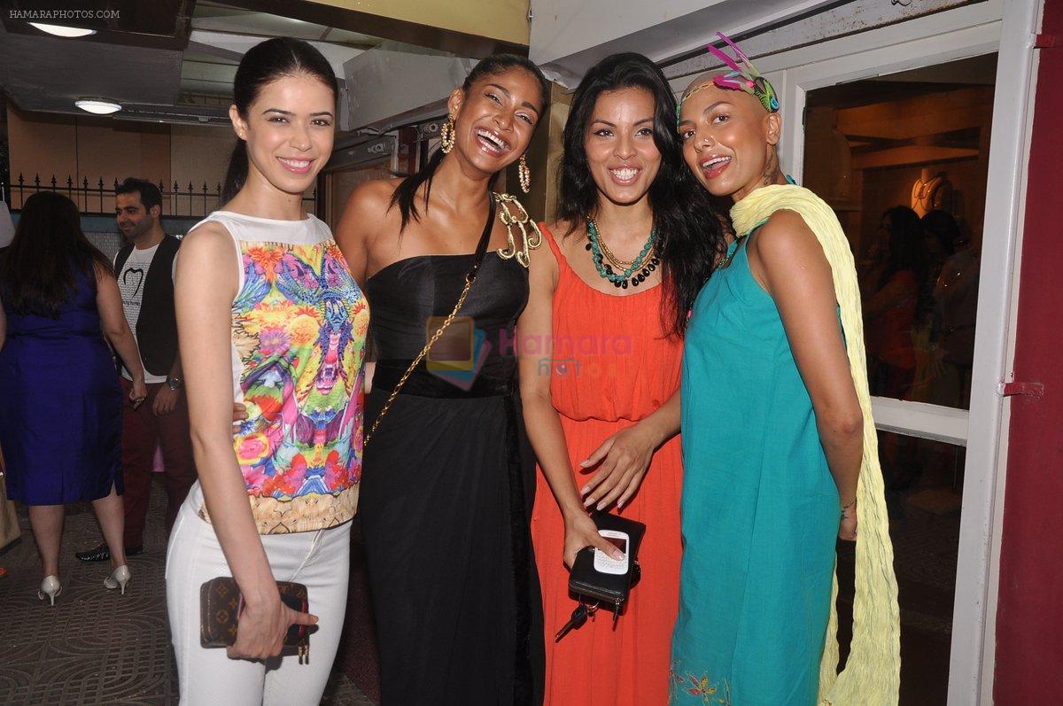Sucheta Sharma, Carol Gracias, Deepti Gujral, Diandra Sores at Suvi - Arya & Spyra's Collection Launch in khar, Mumbai on 7th Sept 2013