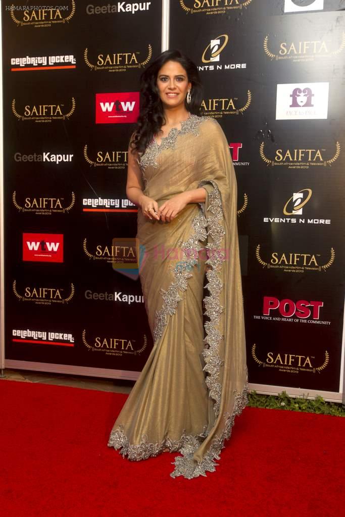Mona Singh at the red carpet of SAIFTA