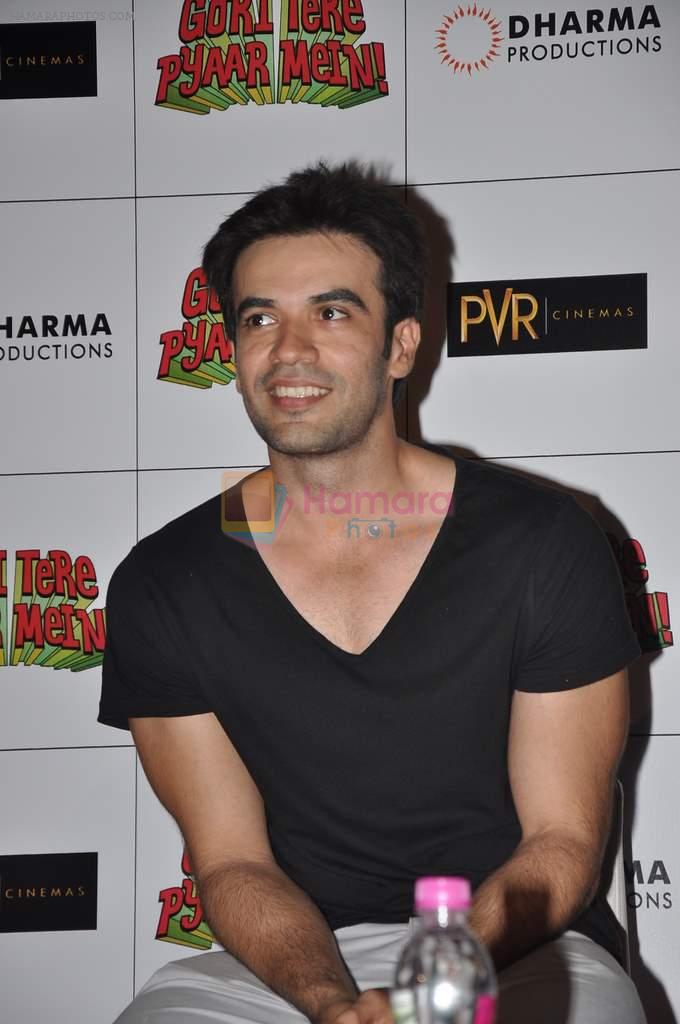 Punit Malhotra at the First look launch of Gori Tere Pyaar Mein in Mumbai on 10th Sept 2013