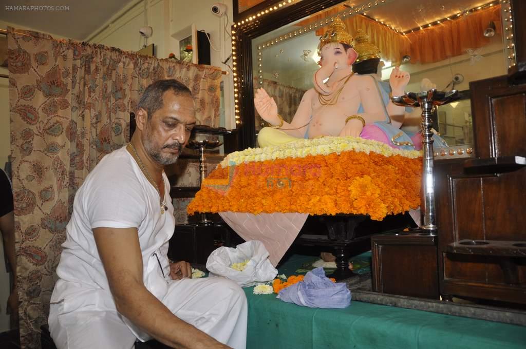 Nana Patekar's Ganesha Visarjan in Mumbai on 10th Sept 2013