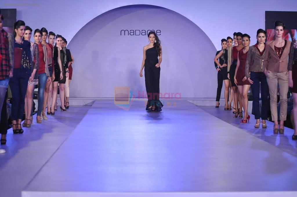 Shahzahn Padamsee at Fashion Show of Label Madame at Hotel Lalit in Mumbai on 12th Sept 2013