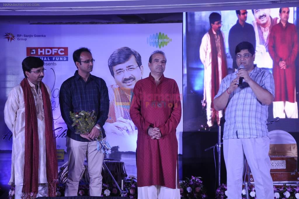Suresh Wadkar launches Anurag Sharma's Album Naye Manzar in Mumbai on 14th Sept 2013